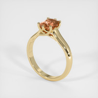 1.59 Ct. Sapphire Ring, 14K Yellow Gold 2