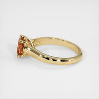 1.59 Ct. Sapphire Ring, 14K Yellow Gold 4