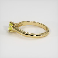 0.73 Ct. Sapphire Ring, 14K Yellow Gold 4