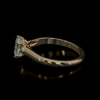 1.23 Ct. Sapphire Ring, 14K Yellow Gold 4