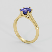 2.65 Ct. Color Change Sapphire Ring, 14K Yellow Gold 2