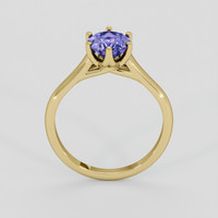 2.65 Ct. Color Change Sapphire Ring, 14K Yellow Gold 3