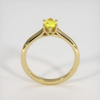 0.96 Ct. Yellow Sapphire Ring, 14K Yellow Gold 3