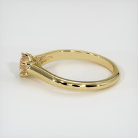 0.66 Ct. Sapphire Ring, 14K Yellow Gold 4