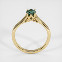 0.77 Ct. Sapphire Ring, 14K Yellow Gold 3