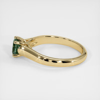0.77 Ct. Sapphire Ring, 14K Yellow Gold 4