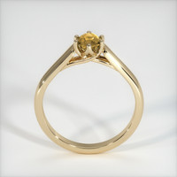 0.68 Ct. Sapphire Ring, 14K Yellow Gold 3