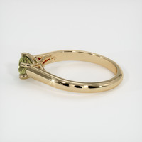 0.87 Ct. Sapphire Ring, 14K Yellow Gold 4