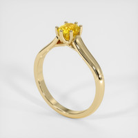 1.55 Ct. Sapphire Ring, 14K Yellow Gold 2