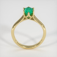 1.16 Ct. Emerald Ring, 18K Yellow Gold 3