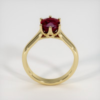 2.05 Ct. Ruby Ring, 18K Yellow Gold 3
