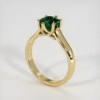 1.13 Ct. Sapphire Ring, 18K Yellow Gold 2