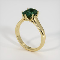 3.05 Ct. Sapphire Ring, 18K Yellow Gold 2