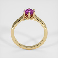0.56 Ct. Sapphire Ring, 18K Yellow Gold 3