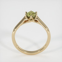 0.87 Ct. Sapphire Ring, 18K Yellow Gold 3