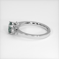 0.89 Ct. Sapphire Ring, Platinum 950 4