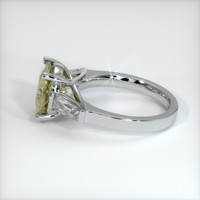 2.77 Ct. Yellow Sapphire Ring, 10K White Gold 4