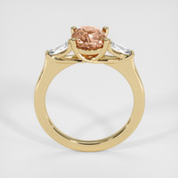 2.12 Ct. Padparadscha Sapphire Ring, 14K Yellow Gold 3