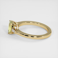 1.34 Ct. Sapphire Ring, 14K Yellow Gold 4