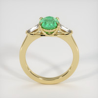 1.67 Ct. Emerald Ring, 18K Yellow Gold 3