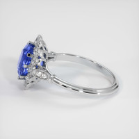 3.02 Ct. Sapphire Ring, Platinum 950 4
