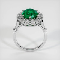 4.54 Ct. Emerald Ring, Platinum 950 3