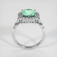 2.18 Ct. Emerald Ring, Platinum 950 3