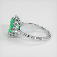 1.89 Ct. Emerald Ring, Platinum 950 4
