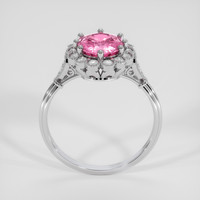 1.45 Ct. Pink Spinel Ring, Platinum 950 3