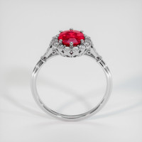 1.22 Ct. Ruby Ring, Platinum 950 3