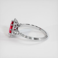 1.22 Ct. Ruby Ring, Platinum 950 4