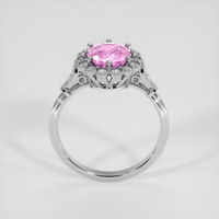 1.82 Ct. Pink Sapphire Ring, Platinum 950 3