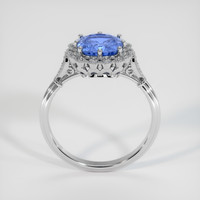 2.51 Ct. Blue Sapphire Ring, Platinum 950 3