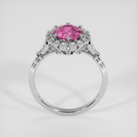 1.82 Ct. Pink Sapphire Ring, Platinum 950 3