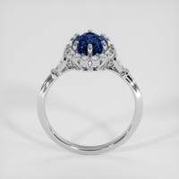 1.52 Ct. Blue Sapphire Ring, Platinum 950 3
