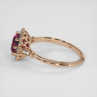 1.52 Ct. Bi Color Sapphire Ring, 14K Rose Gold 4