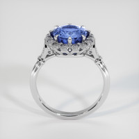 2.58 Ct. Sapphire Ring, 14K White Gold 3