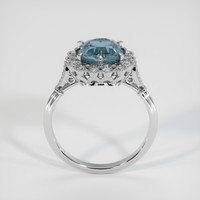 2.02 Ct. Sapphire Ring, 14K White Gold 3