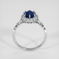 1.52 Ct. Blue Sapphire Ring, 14K White Gold 3