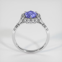 2.57 Ct. Violet Sapphire Ring, 14K White Gold 3