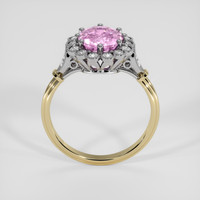 1.82 Ct. Pink Sapphire Ring, 14K White & Yellow 3