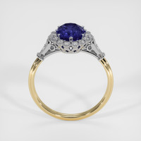 1.77 Ct. Sapphire Ring, 18K White & Yellow 3