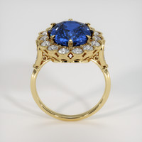 6.61 Ct. Sapphire Ring, 14K Yellow Gold 3