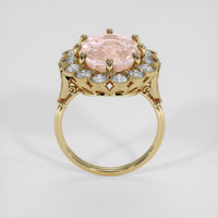 6.62 Ct. Pink Sapphire Ring, 14K Yellow Gold 3