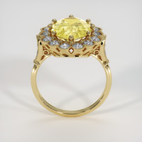4.88 Ct. Yellow Sapphire Ring, 14K Yellow Gold 3