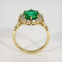 2.35 Ct. Emerald Ring, 18K Yellow Gold 3