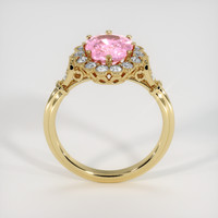 2.57 Ct. Sapphire Ring, 18K Yellow Gold 3