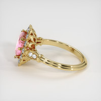 2.57 Ct. Sapphire Ring, 18K Yellow Gold 4