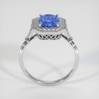 3.26 Ct. Sapphire Ring, Platinum 950 3