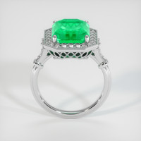 4.29 Ct. Emerald Ring, Platinum 950 3